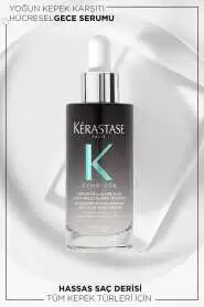 Kerastase Symbiose Yoğun Kepek Karşıtı Gece Serumu - Hassas Saç Derisi İçin Onarıcı ve Dengeleyici Gece Bakımı 90ml - 1