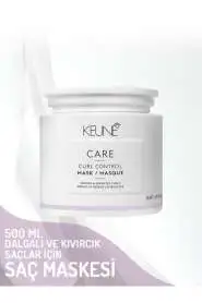 Keune Care Curl Control Kuru ve Kıvırcık Saçlar İçin Nemlendirici Saç Maskesi 500ml | Bukleleri Belirginleştirir ve Nemlendirir - Keune