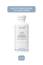Keune Care Silver Savior Viyole Bakım Kremi 250ml | İstenmeyen Sarı Tonları Nötralize Eden ve Saçı Besleyen Bakım - Keune