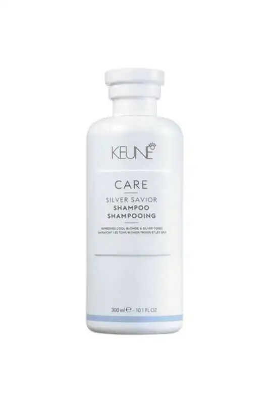 Keune Care Silver Savior Şampuan 300ml | Sarı Tonları Nötralize Eden Viyole Şampuan - 1