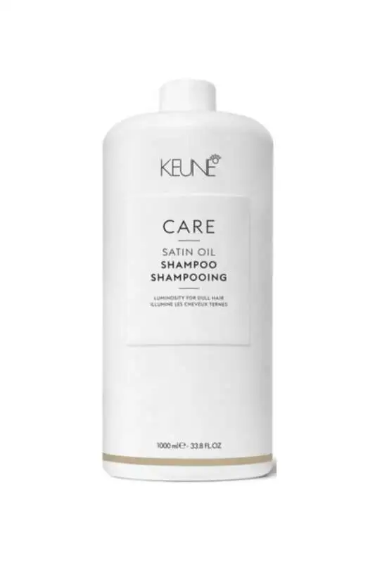 Keune Care Satin Oil Canlandırıcı Şampuan 1000 ml | Kuru ve Cansız Saçlar İçin Derinlemesine Nemlendirme - 1