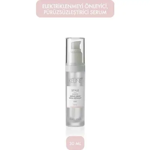 Keune Style Defrizz Serum 30 ml | Elektriklenmeyi Önler ve Pürüzsüz Sonuç Sağlar - 2