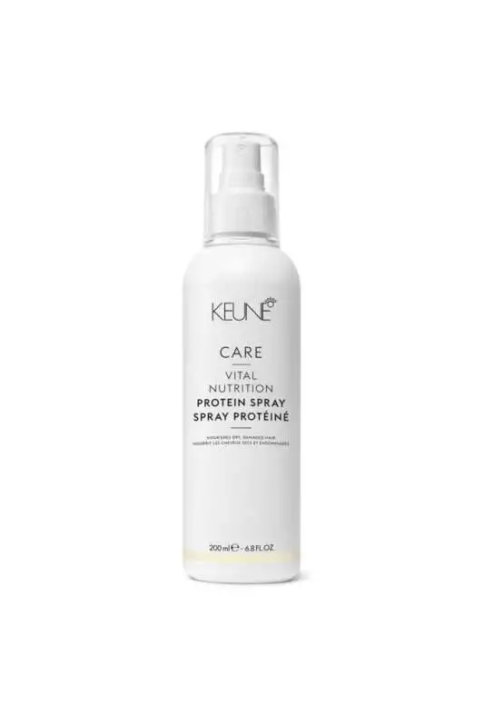 Keune Care Vital Nutrition Protein Saç Bakım Spreyi 200ml | Kuru ve Hasarlı Saçlar İçin Yoğun Nem ve Yumuşatma - 1