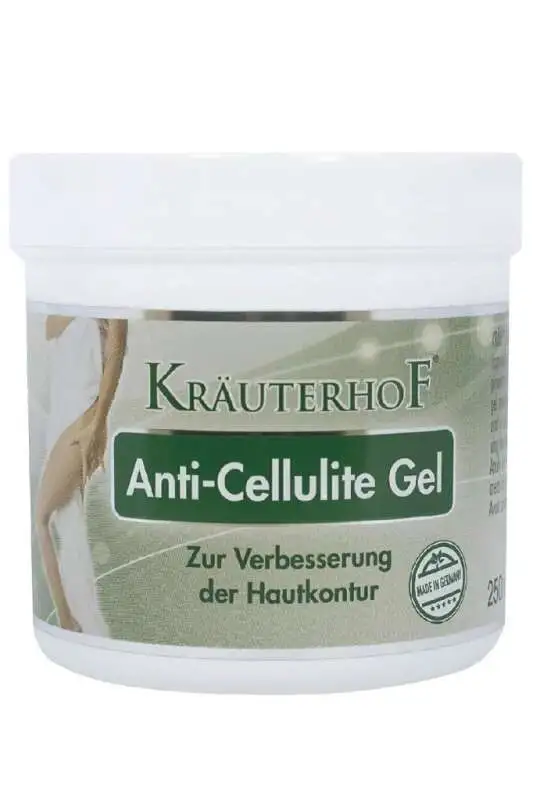 Krauterhof Anti-Cellulite Gel Selülit Karşıtı Jel 250 ml | Cilt Sıkılaştırıcı ve Düzleştirici Bakım - 1