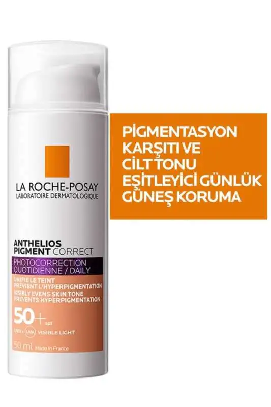 La Roche Posay Anthelios Pigment Correct Tinted Spf 50 Medium 50 ML Orta Ton - 5