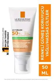 La Roche Posay Anthelios Spf 50+ Anti-Shine Gel Cream Parlama Önleyici Renkli Güneş Kremi 50ml - 1