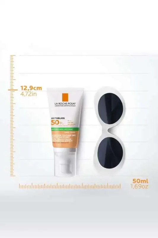 La Roche Posay Anthelios Spf 50+ Anti-Shine Gel Cream Parlama Önleyici Renkli Güneş Kremi 50ml - 3