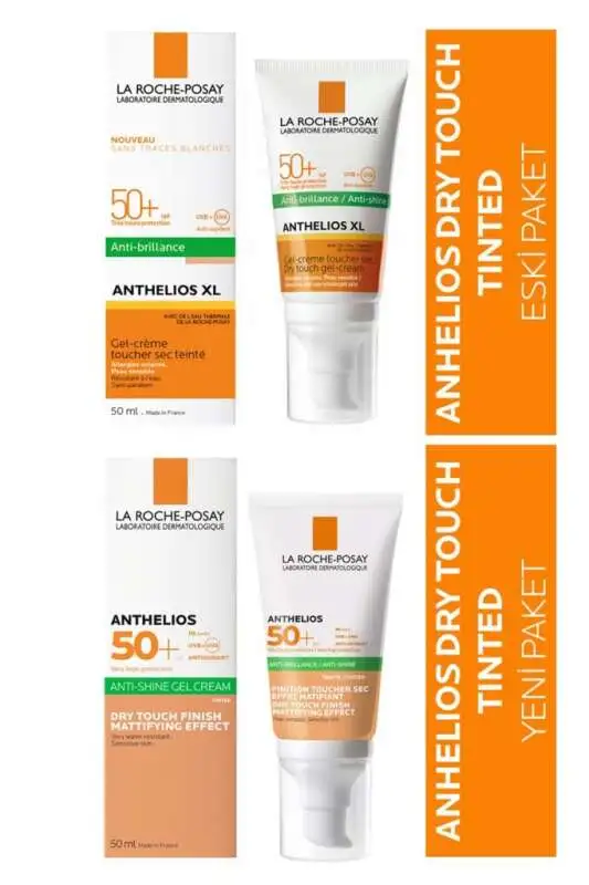 La Roche Posay Anthelios Spf 50+ Anti-Shine Gel Cream Parlama Önleyici Renkli Güneş Kremi 50ml - 4