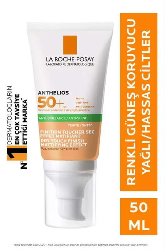 La Roche Posay Anthelios XL SPF 50 Renkli Güneş Jel Krem 50 ml - 1