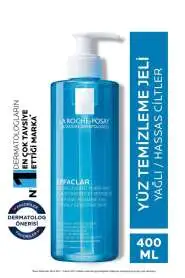 La Roche Posay Effaclar Gel Yağlı ve Hassas Ciltler İçin Yüz Temizleme Jeli 400 ml | Derinlemesine Temizleme ve Sakinleştirme - La Roche Posay
