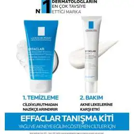 La Roche Posay Effaclar Düzensiz Ciltler için Tanışma Kiti - 1