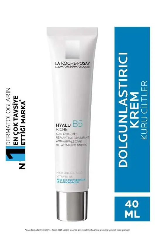 La Roche Posay Hyalu B5 Rich Dolgunlaştırıcı Krem 40 ML - 1