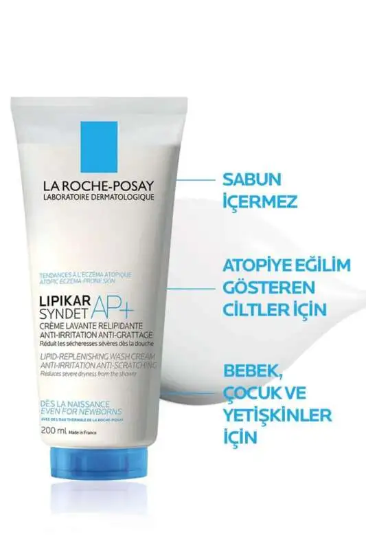 La Roche Posay Lipikar Syndet 200 ml | Tahriş ve Kaşıntıya Karşı Vücut Temizleme Jeli - 3