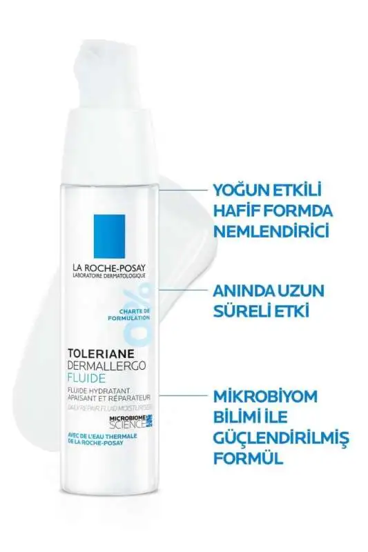 La Roche Posay Toleriane Dermallergo Fluide Bakım Kremi 40 ml - 3