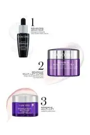 Lancome Renergie Multi Lift Ultra Krem 50ml + Gece Kremi 15ml + Serum 10ml Set - 2