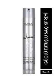 Loreal Professionnel Infinium Fort Strong Güçlü Tutucu Kokusuz Sprey 500 Ml - Loreal Professionnel