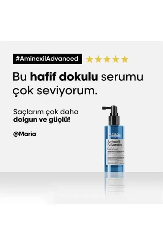 Loreal Aminexil Advanced Dökülme Önleyici ve Güçlendirici Serum 90 ml - 8