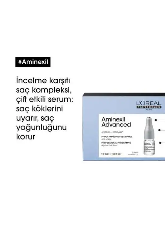 Loreal Professionnel Serie Expert Aminexil Advanced Saç Dökülmesine Karşı Etkili Serum 10 x 6 ml - 3