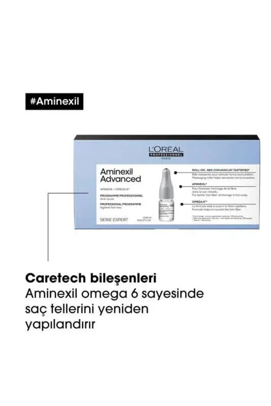 Loreal Professionnel Serie Expert Aminexil Advanced Saç Dökülmesine Karşı Etkili Serum 10 x 6 ml - 4