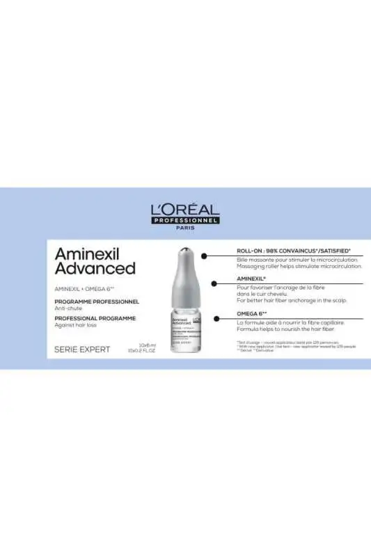 Loreal Professionnel Serie Expert Aminexil Advanced Saç Dökülmesine Karşı Etkili Serum 10 x 6 ml - 6