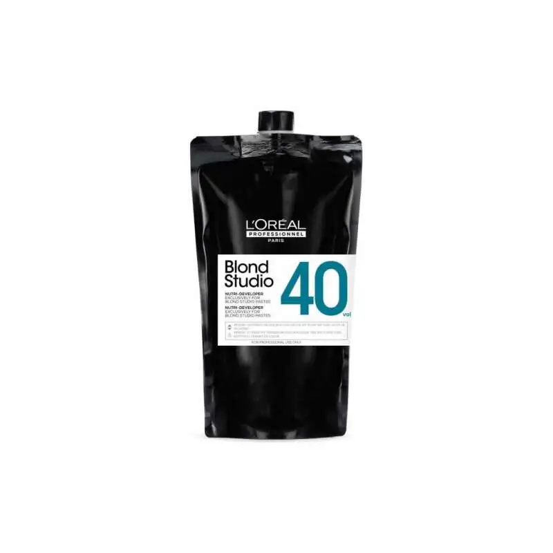 Loreal Blond Studio Platinium Besleyici Krem Oksidan 1000ml | 40vol - %12 - 1