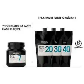 Loreal Blond Studio Platinium Besleyici Krem Oksidan 1000ml | 40vol - %12 - 2