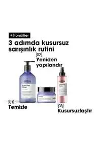 Loreal Professionnel Serie Expert Blondifier Kusursuz Sarışınlık Sağlayan Mor Şampuan 500ml - 5