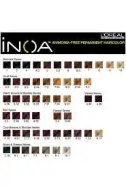 LOréal Professionnel INOA 6 Koyu Kumral Amonyaksız Saç Boyası 60 ml | Doğal ve Parlak Sonuçlar - 6
