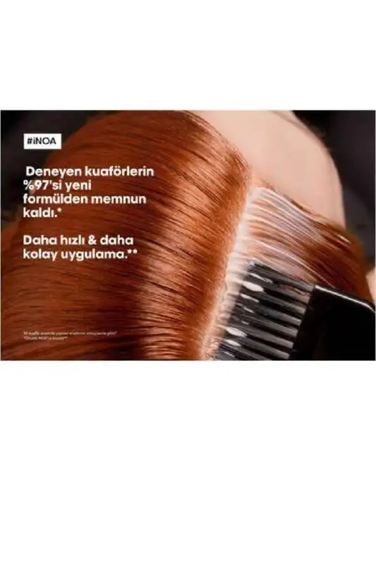 LOréal Professionnel INOA 8 Açık Kumral Amonyaksız Saç Boyası 60 ml | Doğal ve Parlak Kumral Renk - 4