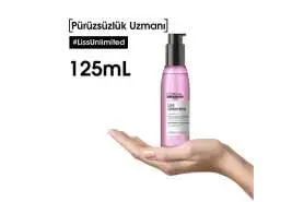 LOréal Professionnel Liss Unlimited Anti-Frizz & Soft Saç Yağı - Elektriklenme Önleyici ve Yoğun Yumuşaklık 125 Ml - 5
