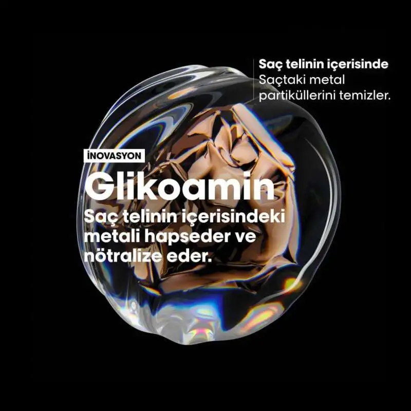 LOréal Professionnel Metal Detox Renklendirme Sonrası Bakır Arındırıcı Maske - Saç Metallerini Temizleyen Yoğun Bakım 250ml - 2