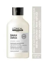 LOréal Professionnel Metal Detox Renkli Saçlar İçin Metal Arındırıcı Şampuan - Sülfatsız & Bakır Temizleyici 300 Ml - 1