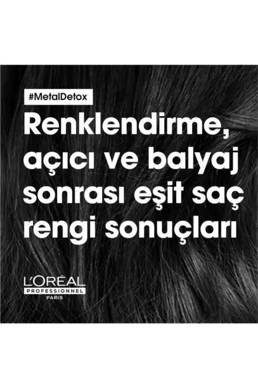 LOréal Professionnel Metal Detox Renkli Saçlar İçin Metal Arındırıcı Şampuan - Sülfatsız & Bakır Temizleyici 300 Ml - 2