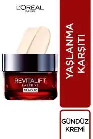 Loreal Paris Revitalift Lazer Yaşlanma Karşıtı Gündüz Kremi 50 ml - 1