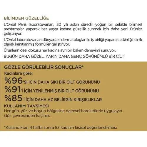 Loreal Paris Yaş Uzmanı 40+ Kırışıklık Karşıtı Sıkılaştırıcı Krem 50 Ml - 9