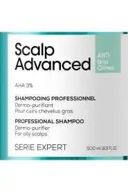 LOréal Professionnel Serie Expert Scalp Advanced Yağlanma Karşıtı ve Saç Derisi Dengeleyici Şampuan 500 ml - Sebum Kontrol & Hacim Artışı - 4