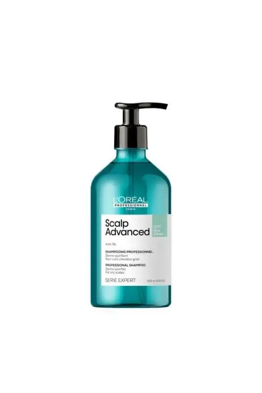 LOréal Professionnel Serie Expert Scalp Advanced Yağlanma Karşıtı ve Saç Derisi Dengeleyici Şampuan 500 ml - Sebum Kontrol & Hacim Artışı - 2