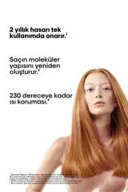 LOréal Professionnel Absolut Repair Molecular Yıpranmış Saçlar İçin Onarıcı Maske 100ml - Moleküler Teknoloji & Anında Etki - 6