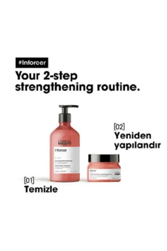 LOréal Professionnel Serie Expert Inforcer Kırılma Karşıtı ve Yoğun Saç Onarıcı Şampuan 500 ml - Saçları Kökten Uca Güçlendirir - 5