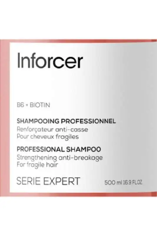 LOréal Professionnel Serie Expert Inforcer Kırılma Karşıtı ve Yoğun Saç Onarıcı Şampuan 500 ml - Saçları Kökten Uca Güçlendirir - 7