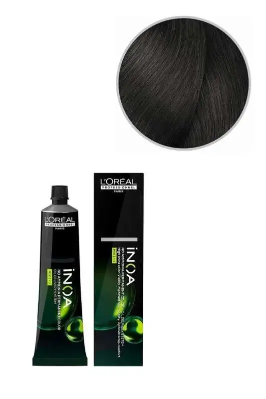 Loreal Professionnel Inoa 4.0 Orta Kestane Yoğun 60 gr Saç Boyası - 1