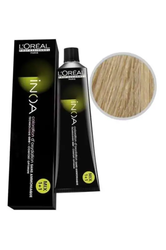 LOréal Professionnel INOA 9.3 Fundamental Açık Altın Sarısı Amonyaksız Saç Boyası 60 ml | Parlak ve Doğal Sarı Tonlar - 1