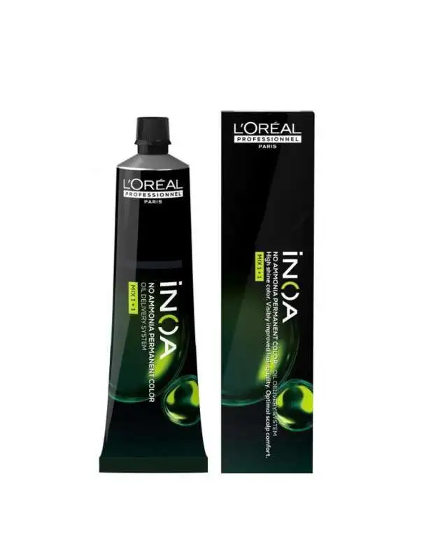 LOréal Professionnel INOA 2 Koyu Kahve Amonyaksız Saç Boyası 60 ml | Uzun Süre Kalıcı, Yoğun Renkler4 - 1