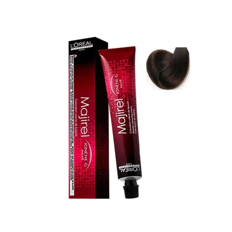 LOréal Professionnel Majirel 6 Koyu Kumral Saç Boyası 50 ml | Doğal ve Kalıcı Kumral Tonlar - 1