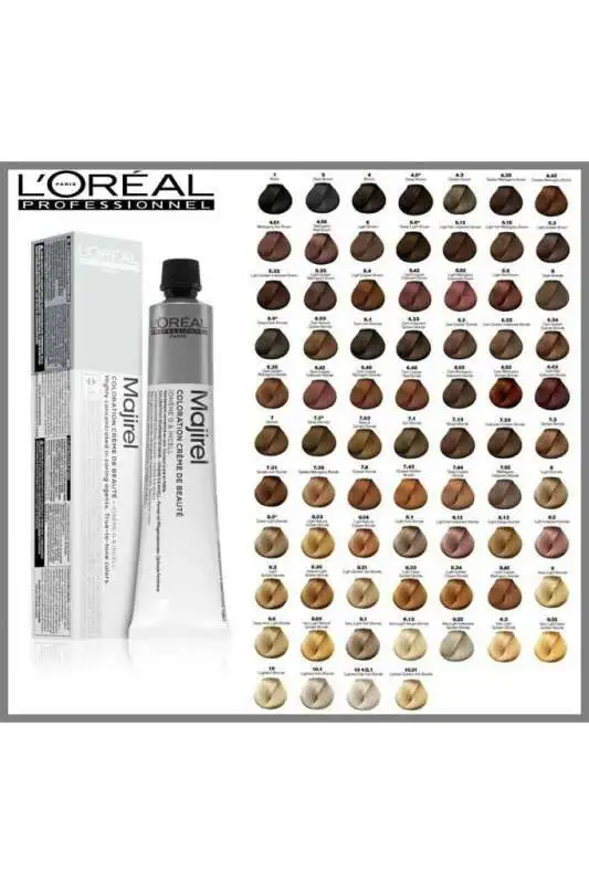 LOréal Professionnel Majirel 5 Açık Kahverengi Saç Boyası 50 ml | Doğal ve Kalıcı Kahve Tonları - 1
