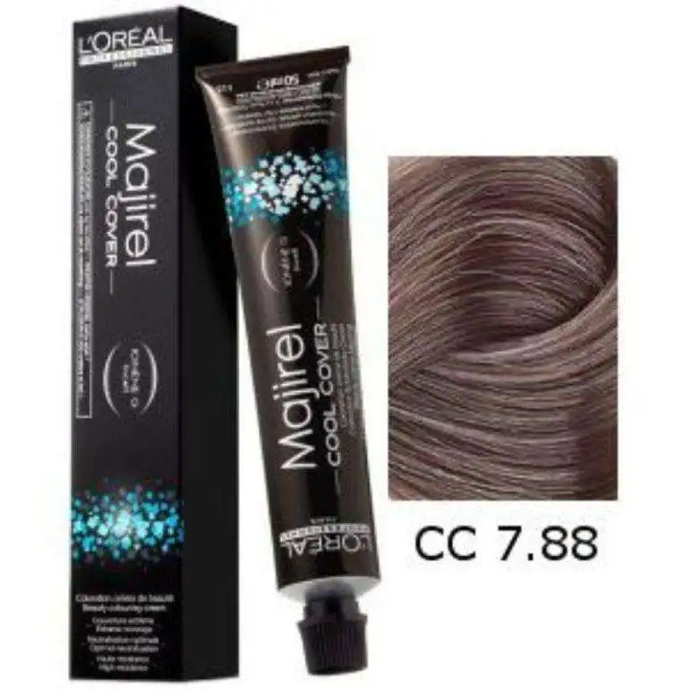 LOréal Professionnel Majirel Cool Cover 7.88 Derin Mocha Sarışın Saç Boyası 50 ml | Yoğun ve Kalıcı Soğuk Kahve Tonları - 1