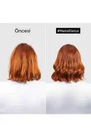 LOréal Professionnel Metal Detox Renklendirme Sonrası Durulanmayan Koruyucu Saç Kremi 100ml - Metal Temizleyici & Renk Koruma - 4