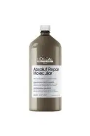 LOréal Professionnel Absolut Repair Molecular Şampuan - Yıpranmış Saç Onarımı ve Derin Arındırma 1500 Ml - 