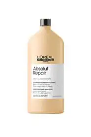 LOréal Professionnel Absolut Repair Keratin Onarıcı Şampuan - Yıpranmış ve Kırık Saçlar İçin Derin Onarım 1500 Ml - 