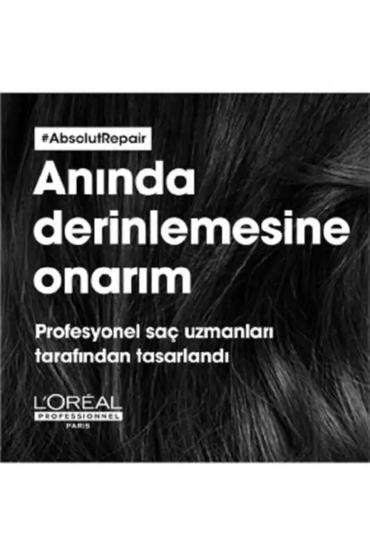 L’Oréal Professionnel Série Expert Absolut Repair Onarıcı Şampuan 300ml | Yıpranmış ve Hasar Görmüş Saçlar İçin Profesyonel Bakım - 2